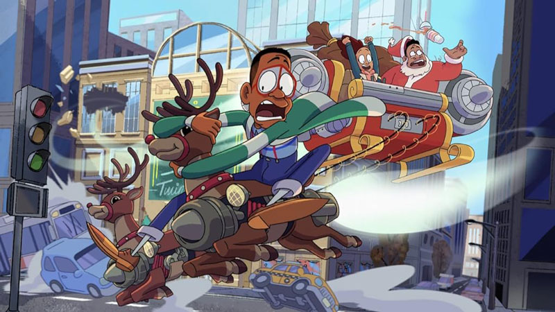 انیمیشن اورکل بابانوئل را نجات می دهد Urkel Saves Santa: The Movie 2023