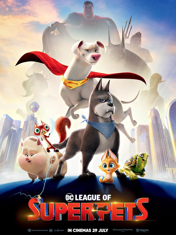 انیمیشن لیگ عدالت حیوانات خانگی DC League of Super-Pets 2022