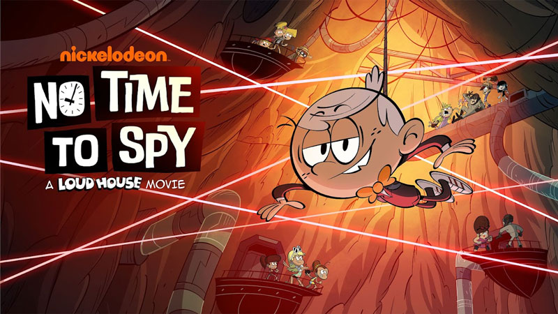 فیلم زمانی برای جاسوسی نیست: خانه پر سر و صدا No Time to Spy: A Loud House Movie 2024