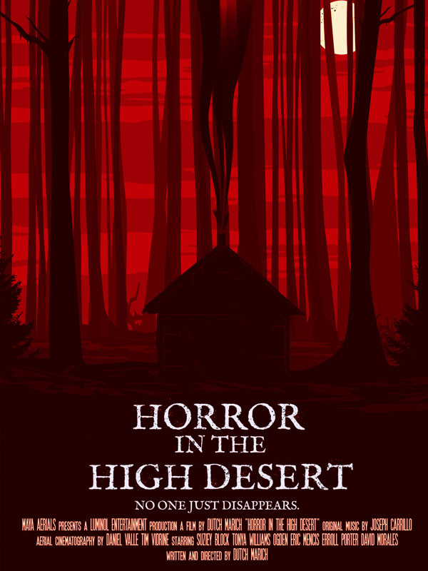 فیلم وحشت در بیابان مرتفع Horror in the High Desert 2021