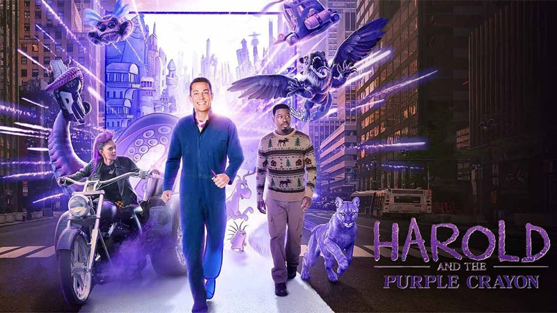 فیلم هارولد و مداد رنگی بنفش Harold and the Purple Crayon 2024