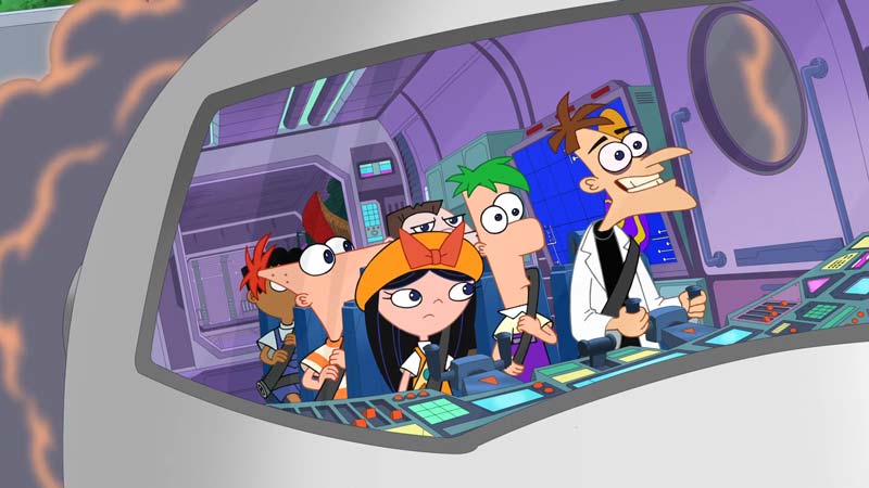 بنر انیمیشن Phineas and Ferb the Movie: Candace Against the Universe 2020