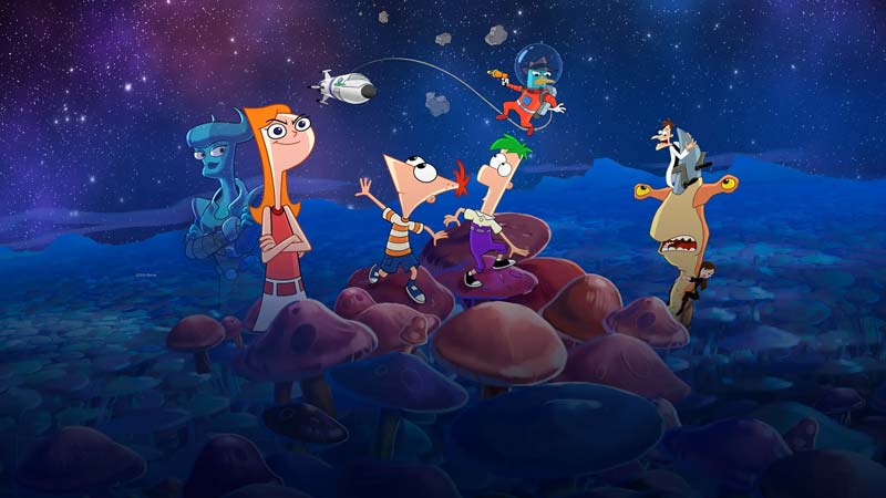 بنر انیمیشن Phineas and Ferb the Movie: Candace Against the Universe 2020