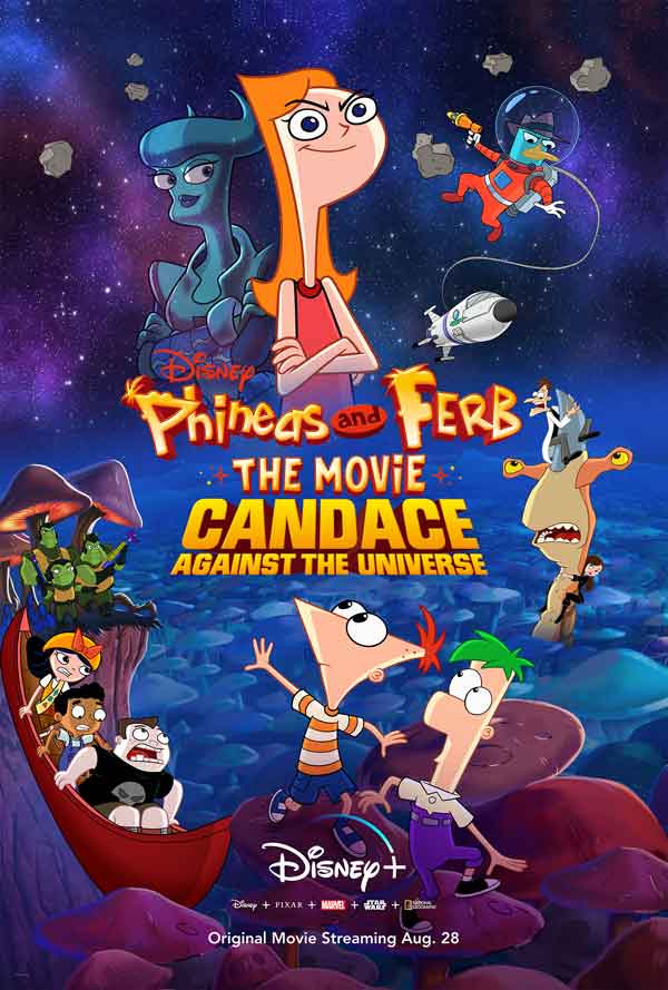 کاور انیمیشن Phineas and Ferb the Movie: Candace Against the Universe 2020