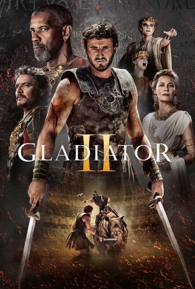 پوستر فیلم سینمایی Gladiator 2 2024